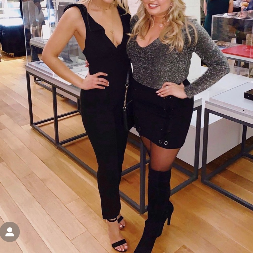 LULUS small black jumpsuit